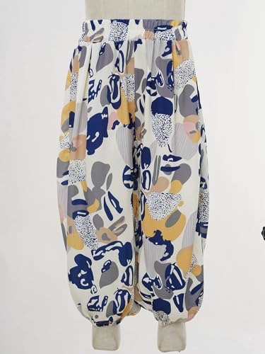 Children Casual Harem Pants Fashion Hippie Festival Party Dance Trousers for Girls Boys Baggy Sweatpants3