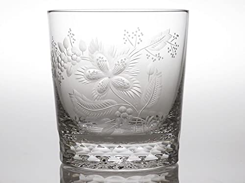 Amazon | マイセンクリスタル グラス ○ フラワー エングレーヴィング