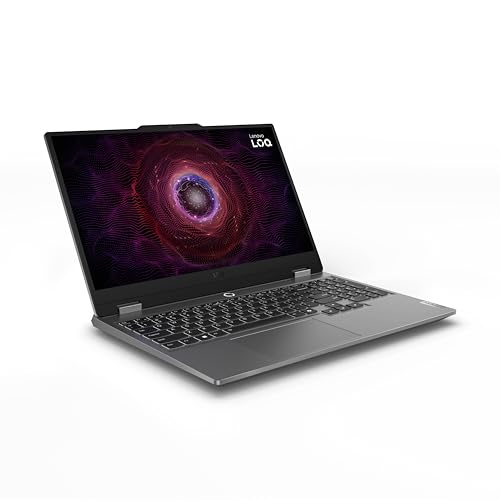 Image of Lenovo LOQ 15 15AHP9 RTX 4060 AI Gaming Laptop, 15.6 inch FHD 144Hz, AMD Ryzen 7-8845HS, NVIDIA GeForce RTX 4060, 16GB DDR5 1TB SSD, W11H, Luna Grey with 3-Month Xbox PC Game Pass
