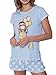 Santoro Gorjuss 2-teiliger Pyjama für Erwachsene, T-Shirt + Shorts aus Baumwolle, Frühling, Sommer, Original und authentisch, ideal für Mädchen/Damen in hübscher Geschenkbox, 54465, L