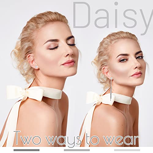 4 Pairs Long Tassel Dangle Drop Earrings women Metal Chain Earrings Fake Crystal Pearl Rhinestone Wedding Formal Jewelry3