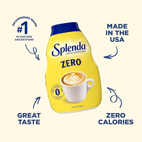 Image of Splenda Liquid Zero Calorie Sweetener drops, 100ml (Pack of 2)