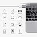 nonda USB C to USB Adapter,USB-C to USB 3.0 Adapter,USB Type-C to USB,Thunderbolt 3 to USB Female Adapter OTG for MacBook Pro2019,MacBook Air 2020,iPad Pro 2020,More Type-C Devices(Space Gray)