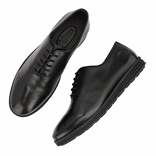 Image of Legwork Men's Leather Wholecut Oxford 2.0 Shoes for Men and Boys