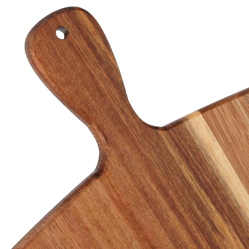Set de 2 tablas de cortar de madera con mango 43 x 33 x 1.5 cm miniatura 3