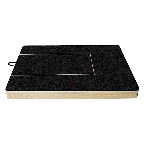 Qurygin Tablero para Rascar Uñas para Perros - 35×3×25cm Tablero De Li-ma De Uñas para Perro,...