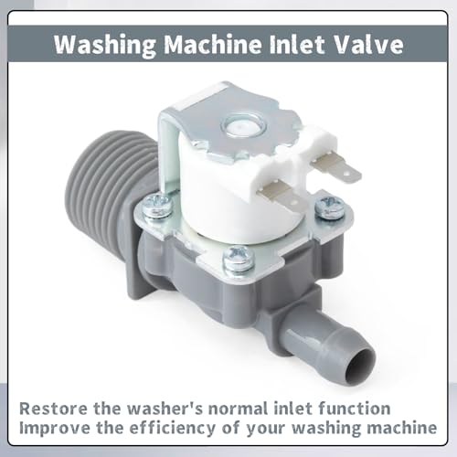 Image of 5220FR2006Z Washer Water Inlet Valve Compatible with LG WM1455HWA /00 WM3555HWA /00 WM3700HWA /01 Washing Machine Front-Load, Replace 4869491 AP6798392 PS12587933 EAP12587933
