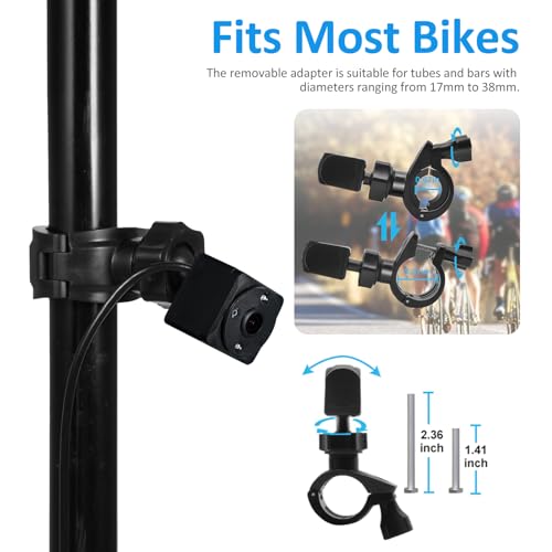 Caméra de recul pour vélo avec écran 10,9 cm : éliminez enfin les angles morts