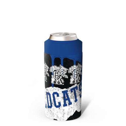 Image of Frost Buddy Universal Can Cooler (Kentucky Wildcats | Drip) | 20x colder, cold up to 24 hrs | Sleek, lightweight design | Premium build quality | Coffee-mug ready with add-on lid