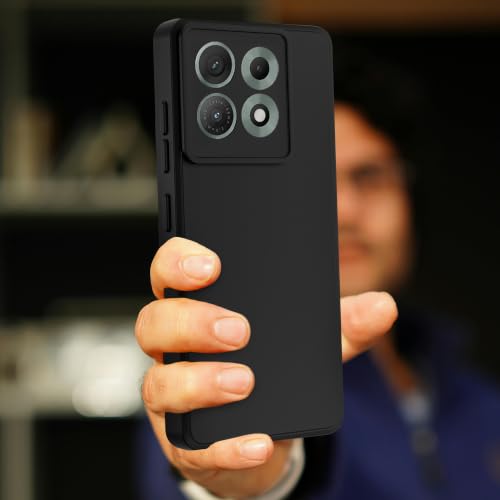 Image of A rtistque Back Cover Case for Motorola Edge 70 Max 5G | Camera Protection | Shockproof TPU | Stylish Protective Design | Slim Fit | Ultra Matte | Motorola Edge 70 Max Back Cover - Black