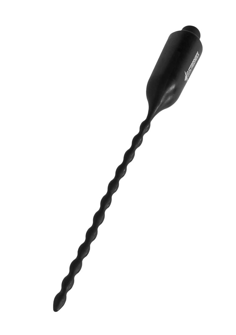 Shots ElectroShock - E-Stimulation Vibrating Urethral Sounding Plug - Black