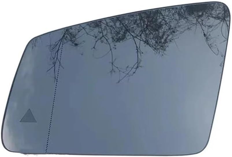 Wing Door Mirror Glass For A-Class 2013-2018 Side Heated Electric Wide Angle Wing Mirror Glass Blind Spot Assist(11pc Left)
