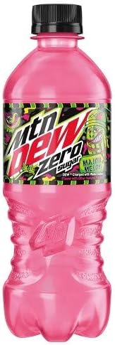 Mountain Dew Major Melon Zero Dew 20 Ounce Bottle - Case of 12