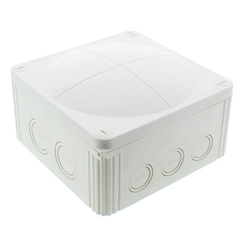 TEW Wiska Combi 1010 WH Polypropylene 140 x 140 x 82mm Enclosure White IP66 – 10062210
