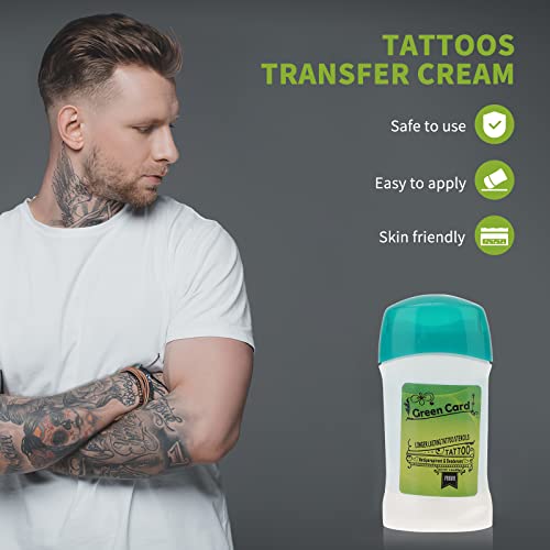 Transfer Gel for Tattoo Stencils Safe Fast and Durable Stencil Cream for Body Art Compatible with Transfer Paper for Realistic Skin - Image 3