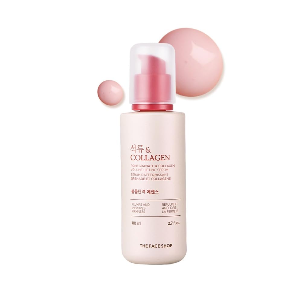 The Face Shop Pomegranate and Collagen Volume Lifting Serum, 80 ml