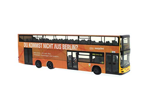 Preisvergleich Produktbild Rietze 67781 - MAN Lion´s City DL07 BVG - easyJet - 1:87