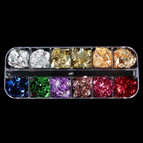 Diarypiece Fluorescent Sequins Flakes Resin Epoxy Mold, for Jewelry Filling Glow in the Dark Holographics Glitter