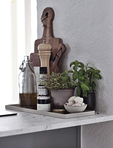 Cooee Design Tray - Vassoio in Acciaio Inox, 50 x 18 x 2 cm, Colore: Sabbia - immagine 6