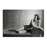 Keira Poster Knightley (19) Leinwandposter, Wandkunst, 
