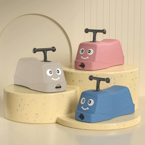 Homewell 4 in 1 Kinder Rutschauto mit Stauraum, Rutscher aus recyclebarem EPP-Materialfür Kinder ab 1 Jahr, Niedriges Fahrgestell, um EIN Umkippen zu verhindern, Mit 360-Grad-Universalrädern (Beige) – Bild 6