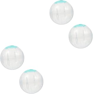 FRCOLOR 4 Pçs Hamster Correndo Bola Hamster Bolas De Exercício Roda De Hamster Suprimentos Para Animais De Estimação Hamster Anão Pequenas Criaturas Brinquedos Ouriço Brinquedos Ratos