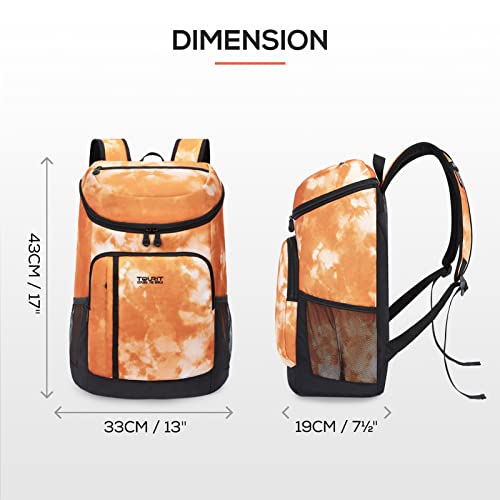 Image of TOURIT Cooler Backpack Insulated 30 Cans, Lightweight Leak Proof Travel Cooler Bag, Soft Waterproof Backpack Cooler for Men Women, Camping Hiking Beach Travel Picnic