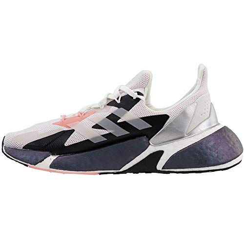 adidas Kids Girls X9000l4 Running Sneakers Shoes - Grey,Off White - Size 4 M3