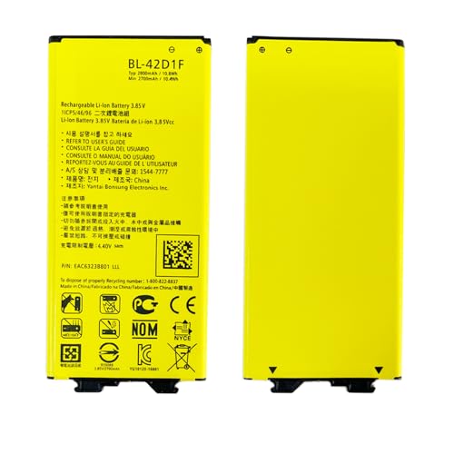 Aousavo BL-42D1F batería de Repuesto Compatible con LG G5 VS987 H820 H830 LS992 US992 H850 H858