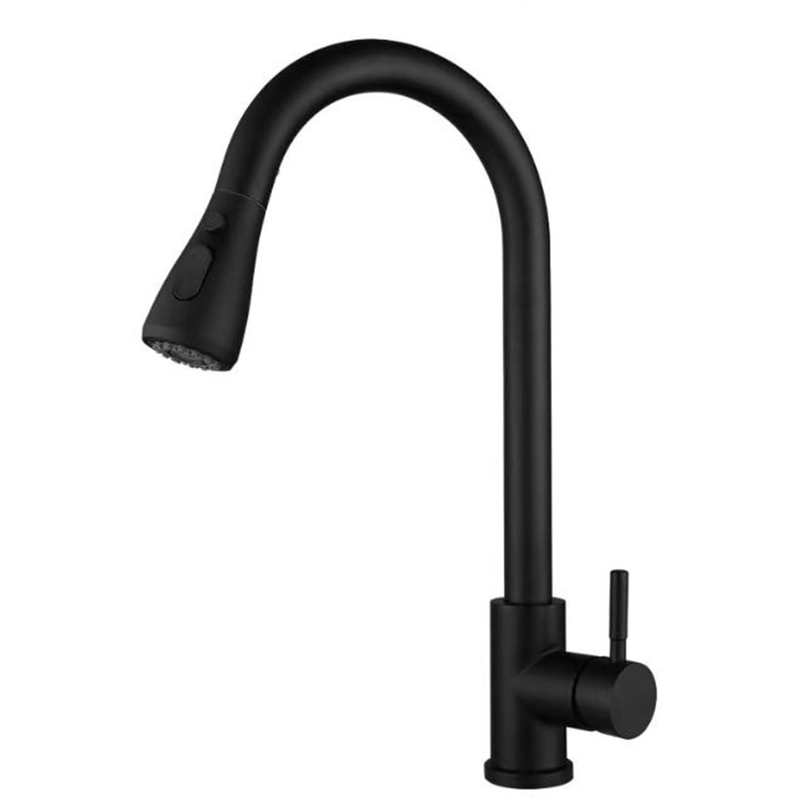 ZYCHSJXA Touchless Kitchen Faucet with Pull Down Sprayer, 360° Rotating Stainless Steel Sink Tap, 3 Spray Modes, Ideal for Home, Commercial & Public Use (Black)