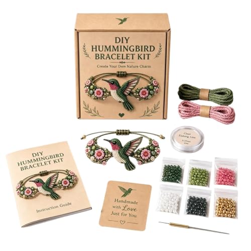 Kit DIY de pulseras de animal con abalorios, el regalo de cumpleaños ideal para la familia