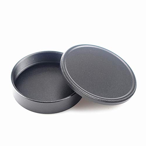 Tapa trasera de la lente y frontal de cámara para Leica L39 M39 en aluminio espacial robusto