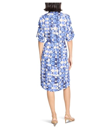 Image of NIC+ZOE Women's Petite Shibori Stone Belted Devon Dress
