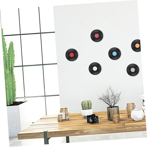 Disques vinyles décoratifs en plastique Cabilock pour décoration murale rétro