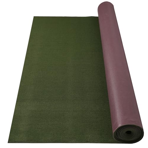 Grefinity Marine Carpet,5 FT x 10 FT Olive Green Indoor Outdoor Carpet 0.2