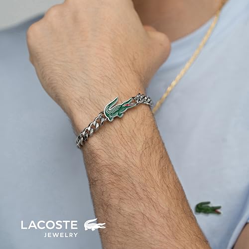 Lacoste Gliederarmband für Herren Kollektion ARTHOR aus Edelstahl – Ansicht 4