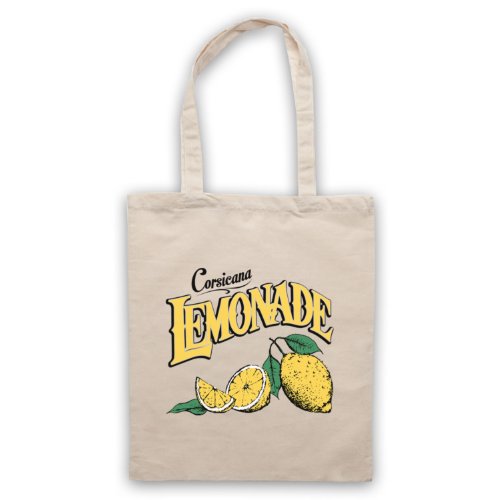 Sac d'emballage Corsicana Lemonade en denim blanc pochette textile