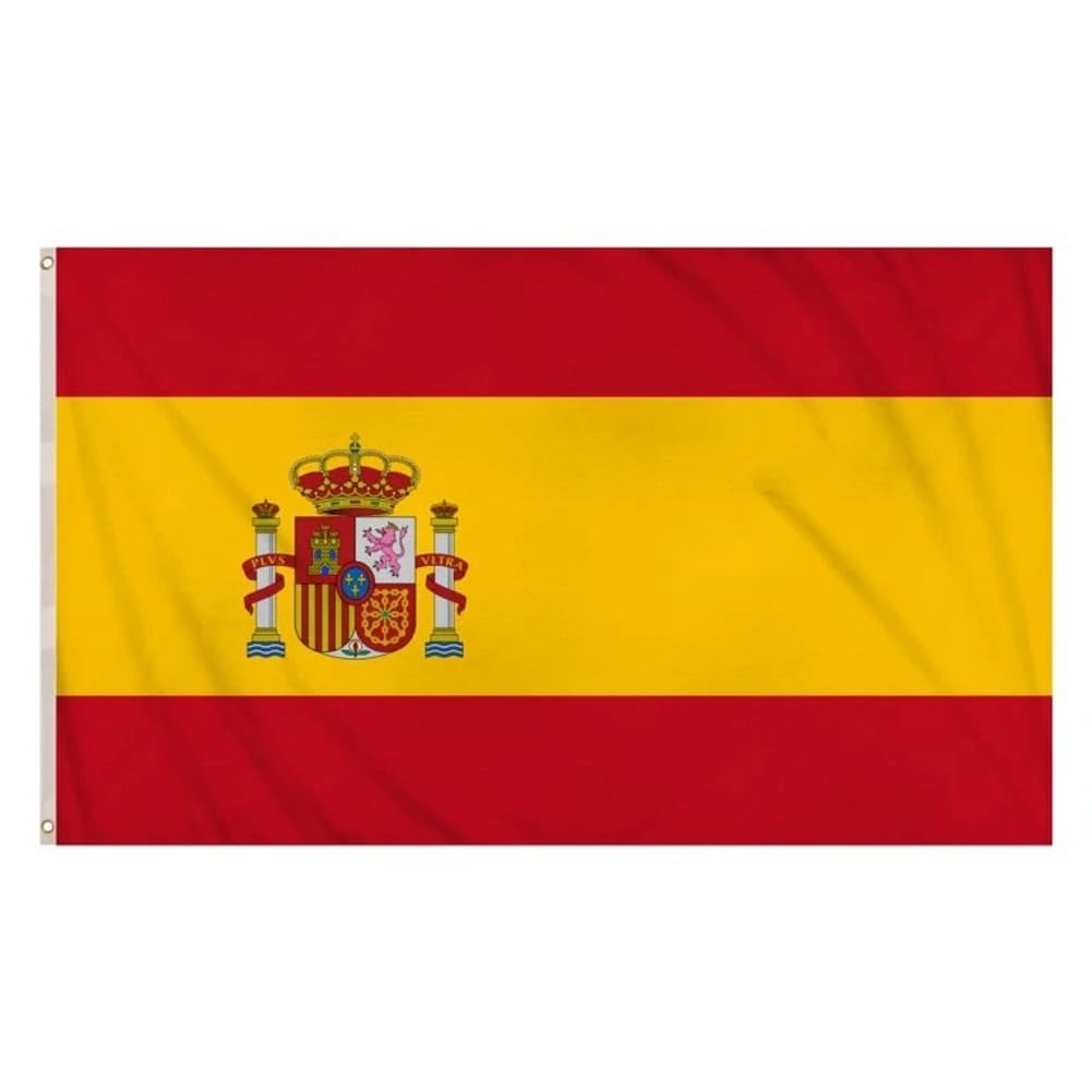 World Cup 2026 Flag - Official National Flag 5ft X 3ft Large Double Sided With Brass Eyelets USA Canada Mexico (Spain) — image 1