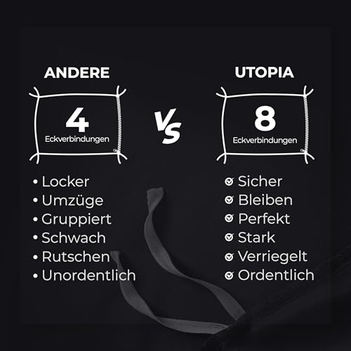 Utopia Bedding Bettwäsche 135x200 4teilig - Mikrofaser 2 Bettbezug 135x200 cm + 2 Kissenbezüge 80x80 cm - Schwarz 6