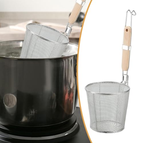Passoire maille 12cm et panier à pâtes pour cuisine - 5