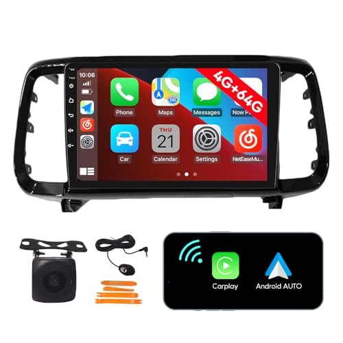 [4G 64G] Android Car Stereo FM Radio Carplay Android Auto 9