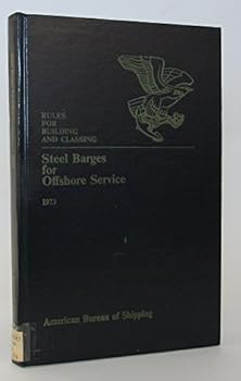 Hardcover Rules for Building and Classing Steel Barges for Offshore Service 1973 Book