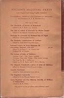 SELECTED LETTERS OF POPE INNOCENT III CONCERNING ENGLAND 1198 - 1216 B000S39WX0 Book Cover