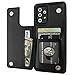 Onetop Compatible with Samsung Galaxy A52 Wallet Case with Card Holder, PU Leather Kickstand Card Slots Case, Double Magnetic Clasp and Durable Shockproof Cover 5G 6.5 Inch(Black)