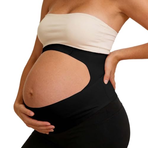 Genérico Faja Embarazada, Cinturón Embarazo de Tejido Transpirable, Faja Embarazadas Sujeción con Soporte Ergonómico para Aliviar el Dolor Abdominal, Pélvico y Lumbar