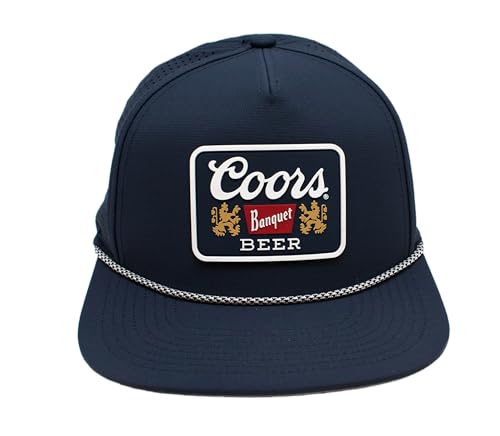 Image of AMERICAN NEEDLE Coors Banquet Beer Patch Unisex Adjustable Snapback Baseball Hat