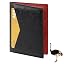 Card Holder-Black Red