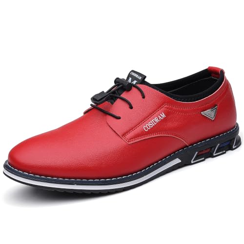 Image of COSIDRAM Mens Business Dress Shoes Casual Slip-on Comfort Walking Shoes