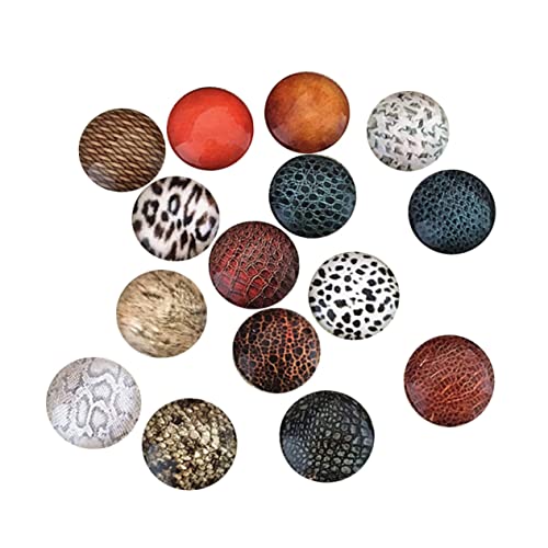 AKOOSY 117 Piezas Pegatinas Magnéticas para Nevera con Diseño de Piel Animal Adhesivos para Decoración de Frigorífico para Pizarra Blanca y Oficina Imanes Duraderos sin Rayar Superficie