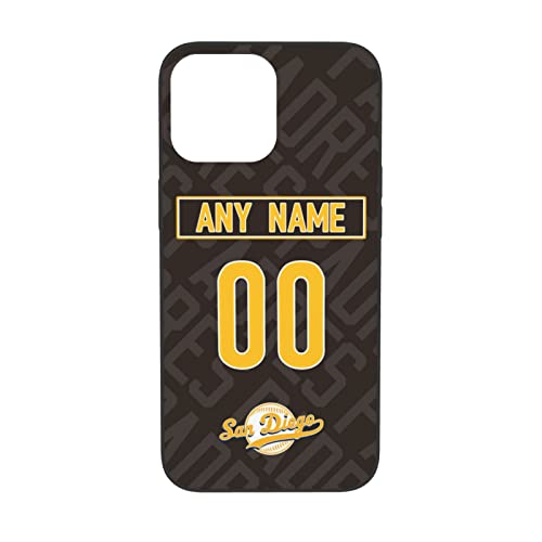 Custom Baseball Phone Case Personalized Customized Add Name And Number Silicone Shockproof Phone Case Compatible For Iphone 14 13 12 11 Pro/Pro Max/Mini #TOP6